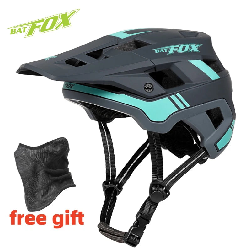 BATFOX bicycle helmet mtb casco fox mountain cycling helmet men Ultralight integral road bike bat fox helmets casco bicicleta