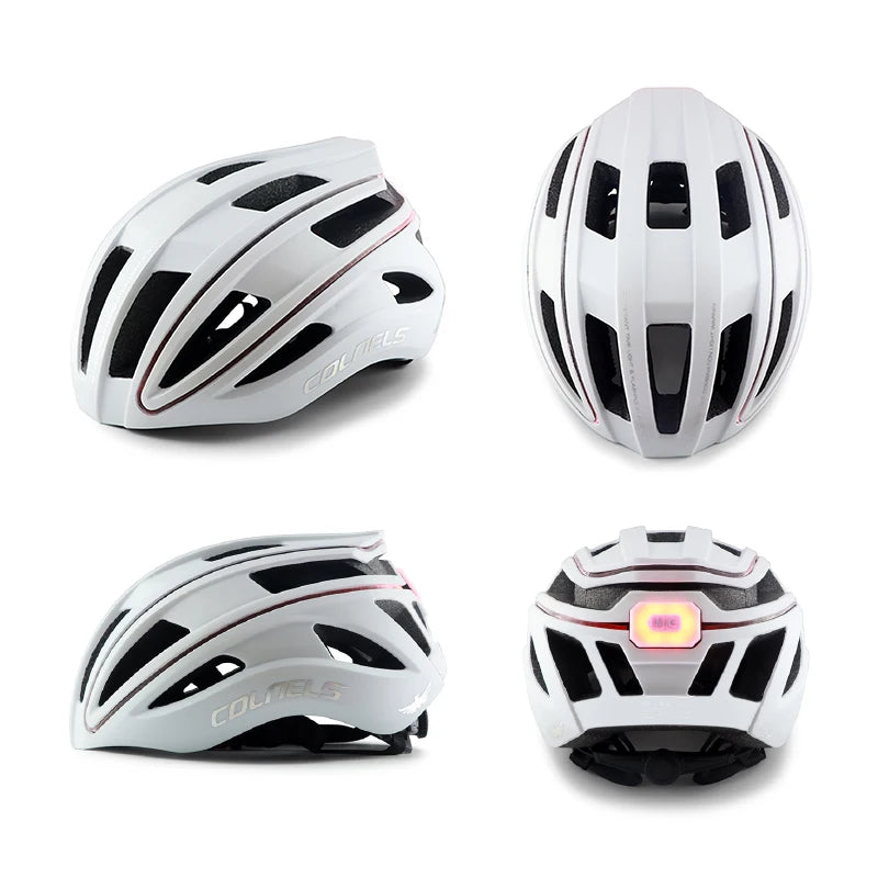 Bicycle Helmet MTB Ride LED Lights Racing Road Bike Helmet Men and Women Outdoor Sports Pro Cycling Casco Bicicleta Safety Cap